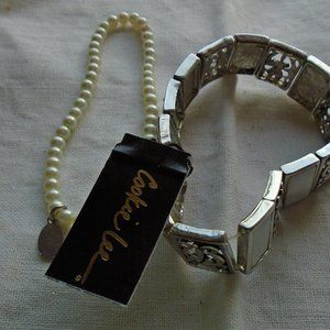 Cookie Lee bracelets two for the price of one a small Lot